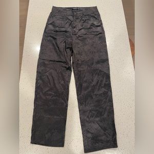Lioness Black Silk Pants